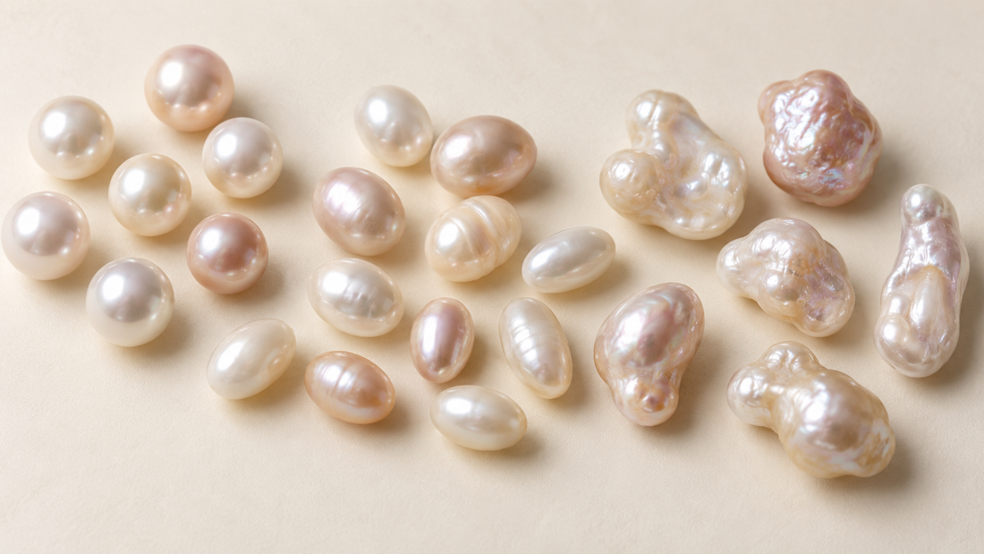 Freshwater Pearls: Shape, Lustre and Natural Variation