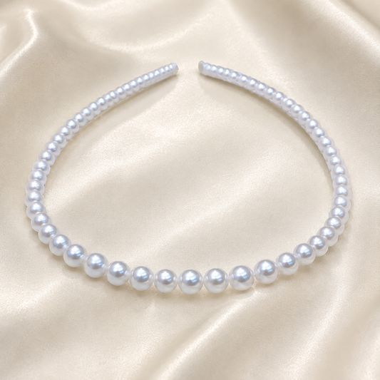 5–6mm Freshwater Pearl Strand Necklace – 925 Sterling Silver